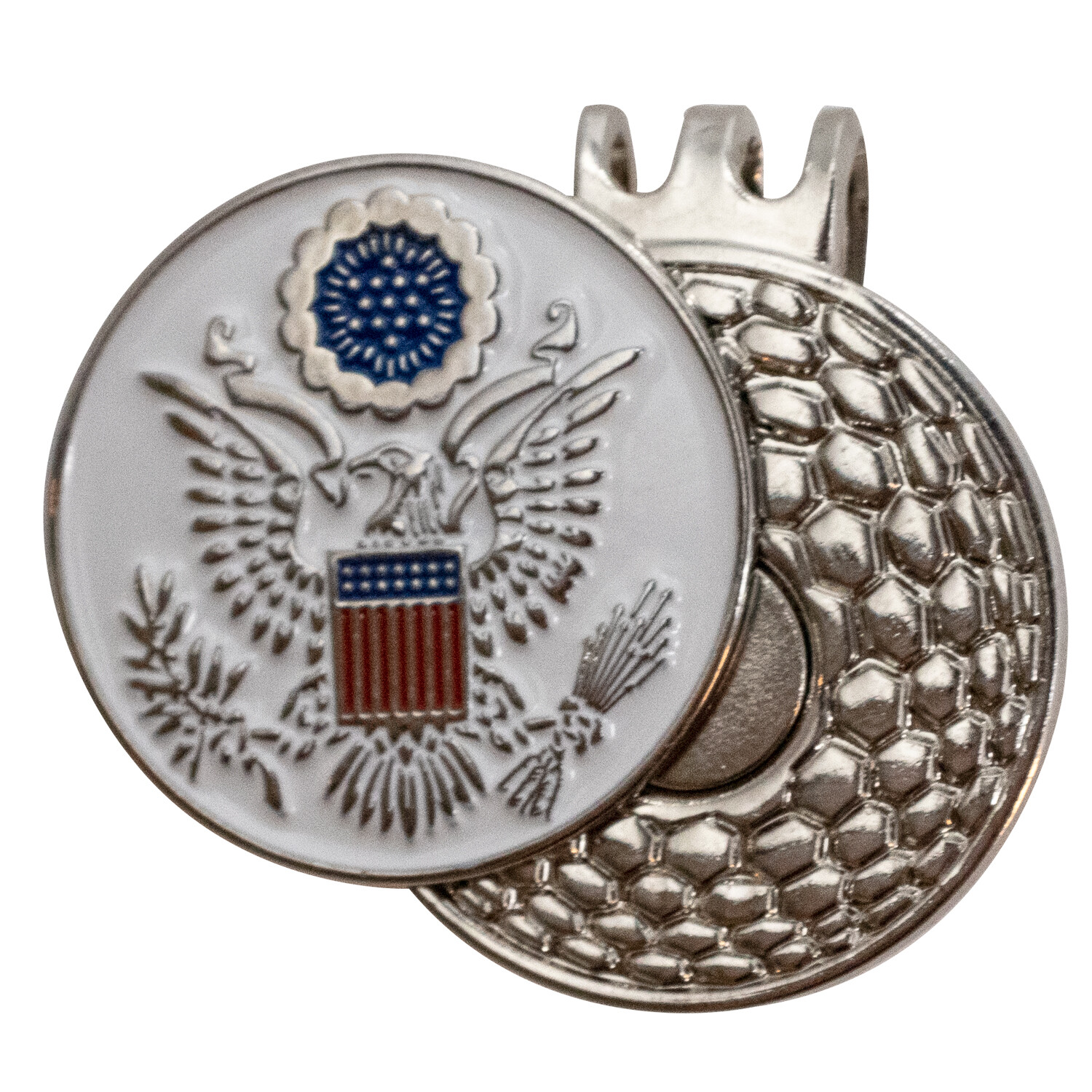 Ball Marker With Magnetic Hat Clip : Great Seal Of The Unite