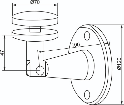 Soporte de toldo de vidrio de acero inoxidable V4A soporte de pared techo de vidrio barra de tracción - Imagen 19 de 28