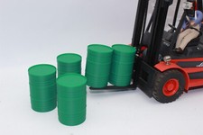 5X Fûts VERT Fût Huile 1:14 1:15 1:16 Pour Diorama Ou Chargement