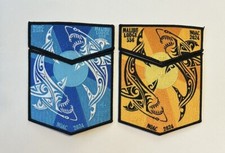 OA BSA PATCHES MALIBU 566 LODGE ERROR NUMBER "556" NOAC 2024 4-PIECE SET