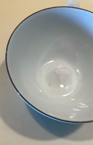 Fujita Kutani Shuho Blau Sandwich Tablett(e) Chrysantheme Pfingstrosen Teeservice Japan - Bild 13 von 17