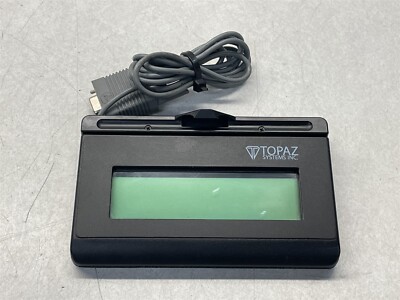 Digital Module Topaz TOPAZ SYSTEMS DIGITAL SIGNATURE CAPTURE PAD W/ USB CORD-NO PEN T-L460-B ...