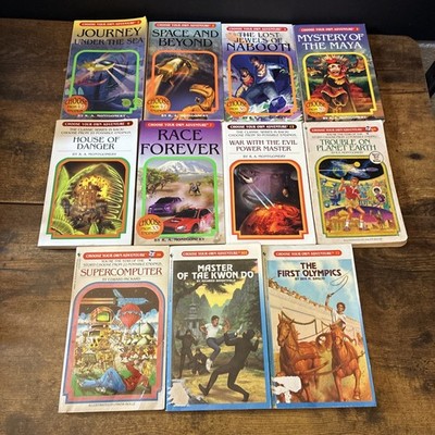 Lot of 11 Choose Your Own Adventure Vintage Paperback Books CYOA Bantam