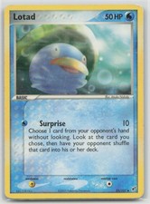 Lotad 35/107 Uncommon Deoxys Pokemon Damaged on eBay