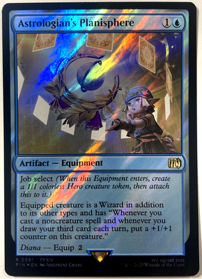 デュエルマスターズ GrandArchiveAetherial Projection (Foil) MTG Astrologian's Planisphere (Surge Foil) Final Fantasy 581 FFXIV