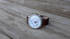 Timex Men's Watch MK1 Chronograph White Dial Silver 42mm Field Watch Leather