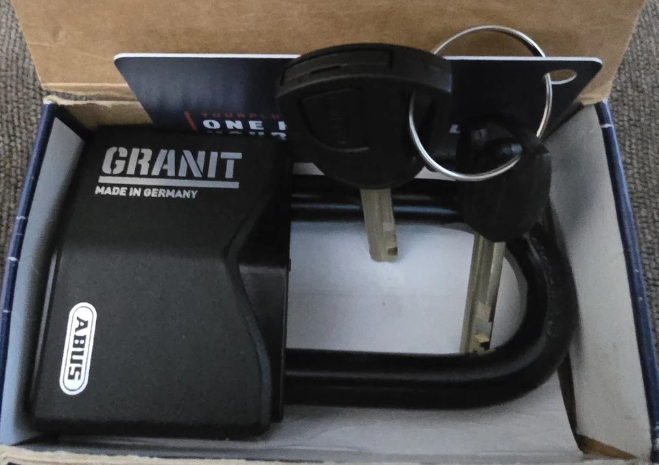 New ABUS 37/55 KA HB50 Granit Padlock with Plus Key Card and (2) Keys 1 With LED - Image 3 of 4