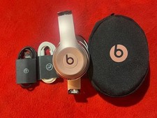 Beats Solo3 Wireless On-Ear Headphones - Rose Gold-pre-owned excellent condition
