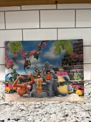 1967 The Jungle Book 3D Food/Place Mat Disney W.C. Jones