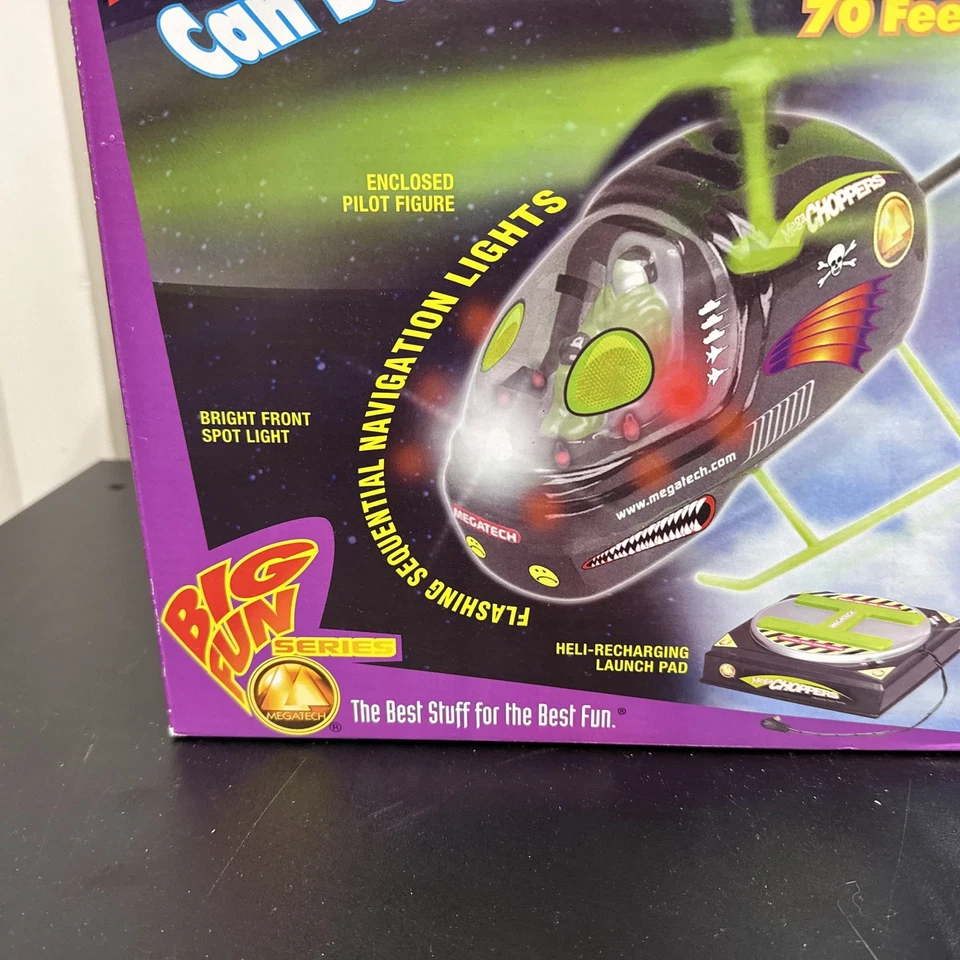 MEGATECH MTC-8209 Mega Chopper Radio Controlled Helicopter NEW - Image 4 of 4