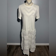 Elegant White Lace Dress