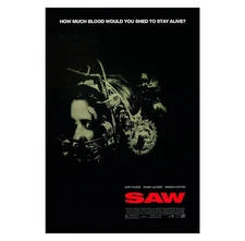 2004 Saw Movie Poster