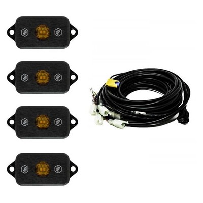 Baja Designs for Universal Amber Rock Light Kit