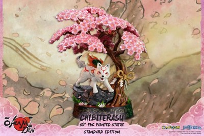 *NEW* Okamiden: Chibiterasu 10-Inch Tall PVC Painted Figure by First4figures