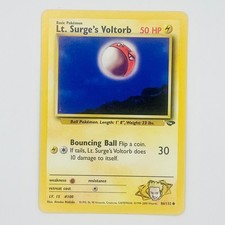 Lt. Surge's Voltorb 86/132 Gym Challenge Regular