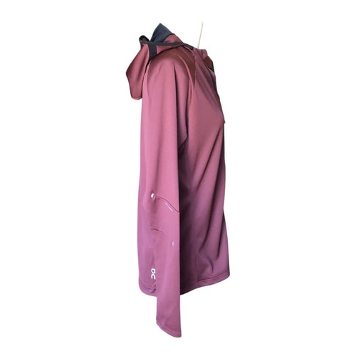 ON Run On Clouds Climate Zip Hoodie Close Fit Mulberry Women's Size Small NWT - Picture 3 of 20