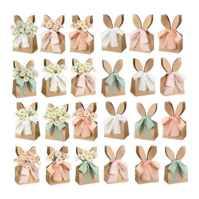 12Pcs Easter Themed Gift Packaging Boxes Easter Eggs Container for Candy Toy