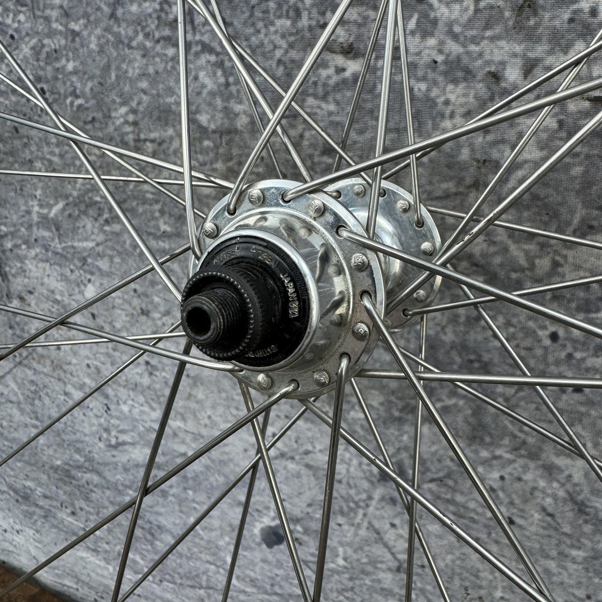 Vintage Shimano Dura-Ace Rear Wheel Mavic MA40 700c 36H Clincher