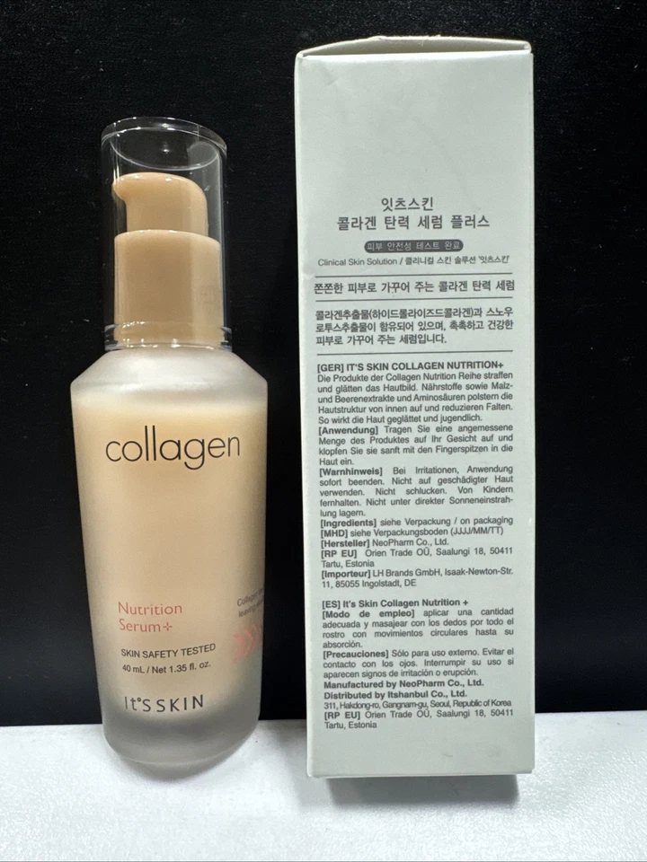 Suero nutricional de colágeno It's Skin+ para reafirmar e hidratar - 1,35 oz nuevo en caja Foto 2 de 4
