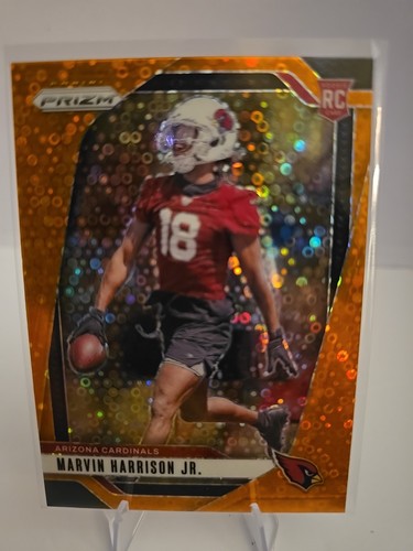 Panini Prizm: Orange Disco 2024 Marvin Harrison Jr - Imagen 1 de 2