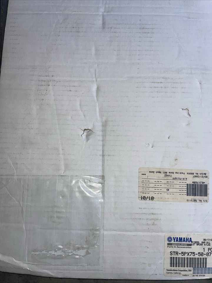 Cepillo elevador de manillar Billet Yamaha OEM STR-5PX75-50-07 Foto 2 de 2