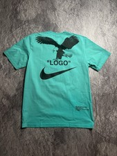 Size M Nike X Off White Virgil Abloh Swoosh Designer T Shirt Collaboration