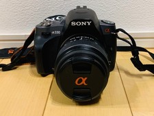 SONY Alpha a330 DSLR Camera DT 18-55mm SAM Lens Kit Exc From Japan