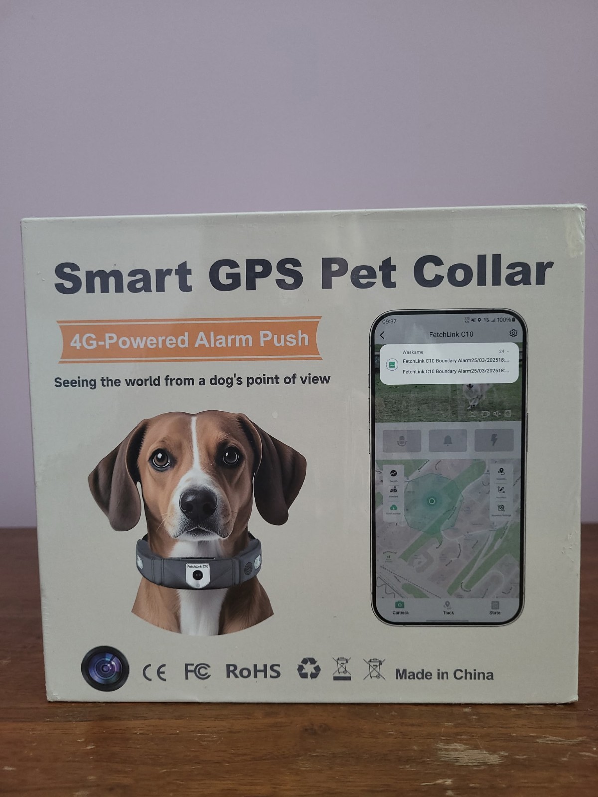 Smart Gps Pet Collar Fetchlink c10