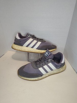 RARE Size 12 Adidas Originals Iniki I-5923 Wolf Gray Sneakers
