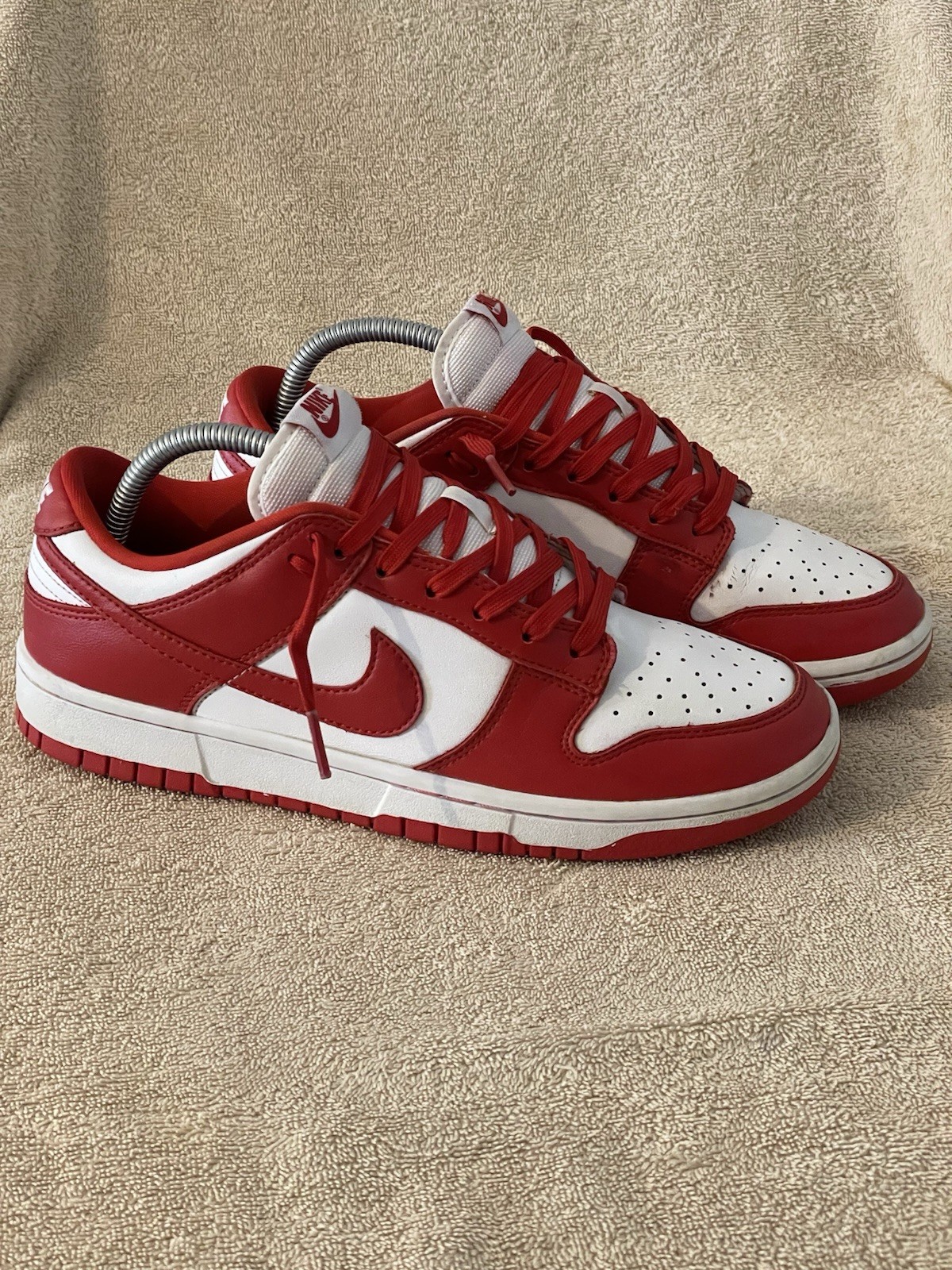 Nike Dunk Low Retro SP 2020 CU1727-100 University Red White St. John's Men's