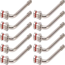 10 Kits TR545D Truck Tire Valve Stem for Alcoa 22.5 and 24.5 Aluminum Wheels