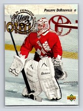 1993-94 Upper Deck #260 Philippe DeRouville WJC, RC Canada Hockey Card