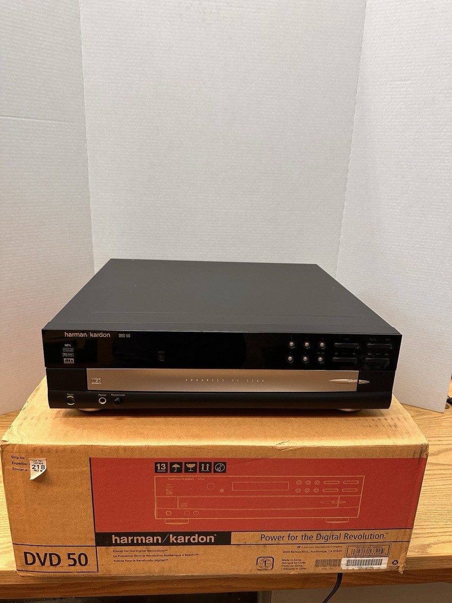 HARMAN KARDON DVD 50 5 DISC CAROUSEL DVD/CD PLAYER CHANGER DOLBY