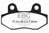 Sfac Carbon BremsbeläGe FüR EBC Sfac086 Roller