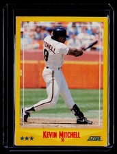 1988 Score #481 Kevin Mitchell BS53