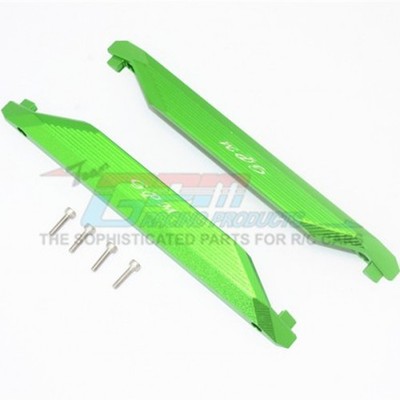NEW GPM Alum Chassis Nerf Bars GRN 1/10 Maxx Monster Truck FREE US SHIP