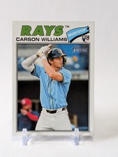 2026 Topps Heritage Carson Williams #161 RC Tampa Bay Rays - FREE SHIPPING