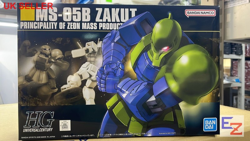 Bandai Gundam HG HGUC MS-05B Zaku I 1/144 Gunpla Model UK Seller
