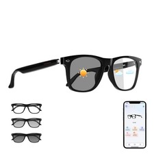 AI Smart Glasses, Bluetooth Audio Glasses with Real-Time Translator (164 Lang...