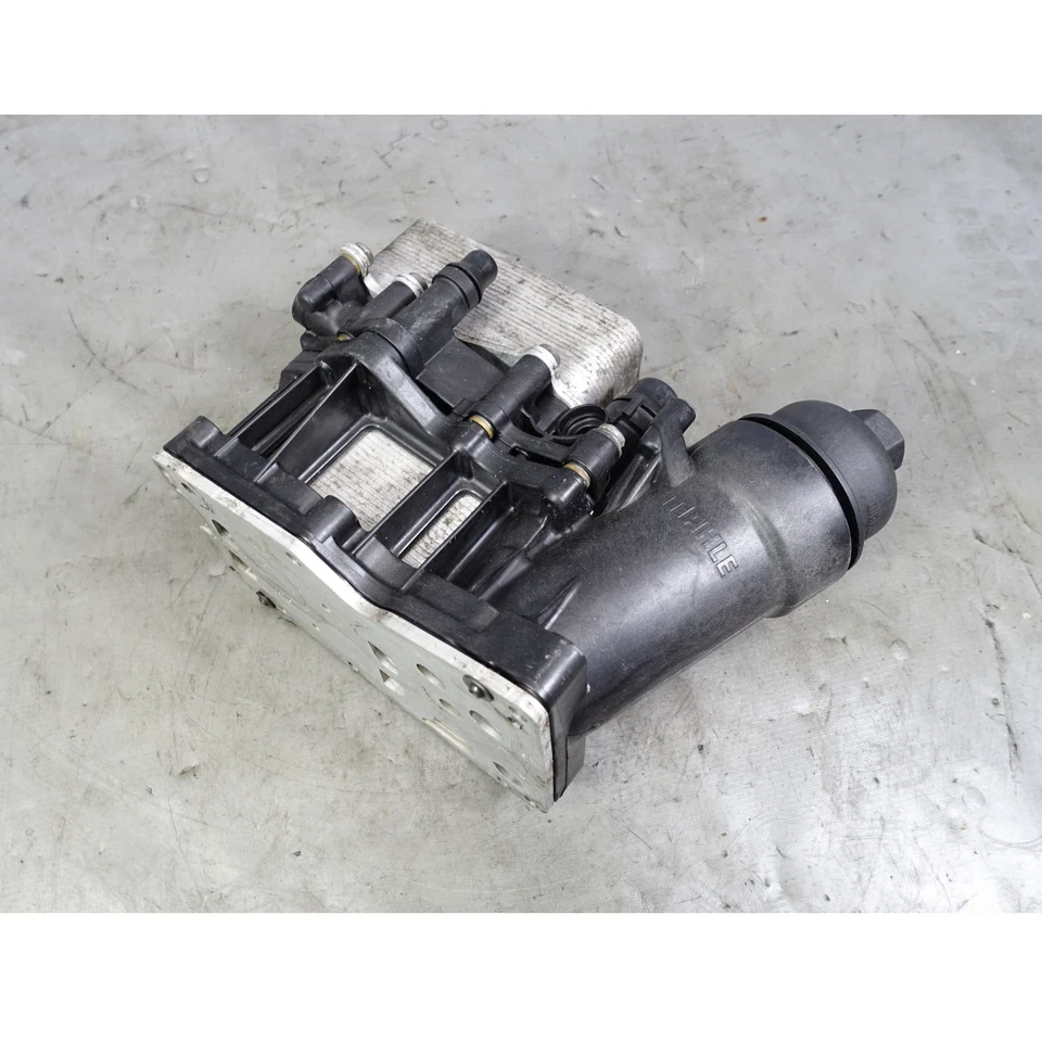 2014-2018 BMW F30 F10 X5 328d 535d N47 N57 Oil Filter Housing with Coolers OEM - Image 2 of 4