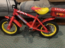 Apollo Firechief Kids Bike - 12" wheel - Removable Stabilisers - Suit 3 - 6 yrs