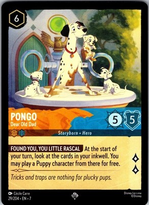 Pongo - Dear Old Dad Super Rare Archazia's Island 29/204 NM