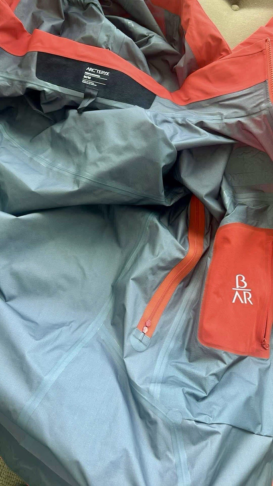 Arc'teryx Beta AR Men's Jacket M Red GORE-TEX PRO Waterproof Outdoor Shell thumbnail 5