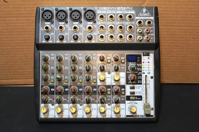 Behringer XENYX 1202FX Compact Mixer 12 CH 24bit Multi-Effector Untested No Cord