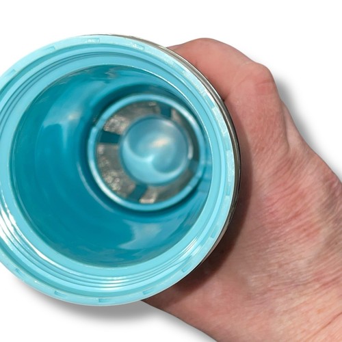 Davids Tea Tumbler Infuse Steep Travel Mug Gondola Office Commute Loose Icy Blue - Picture 9 of 13