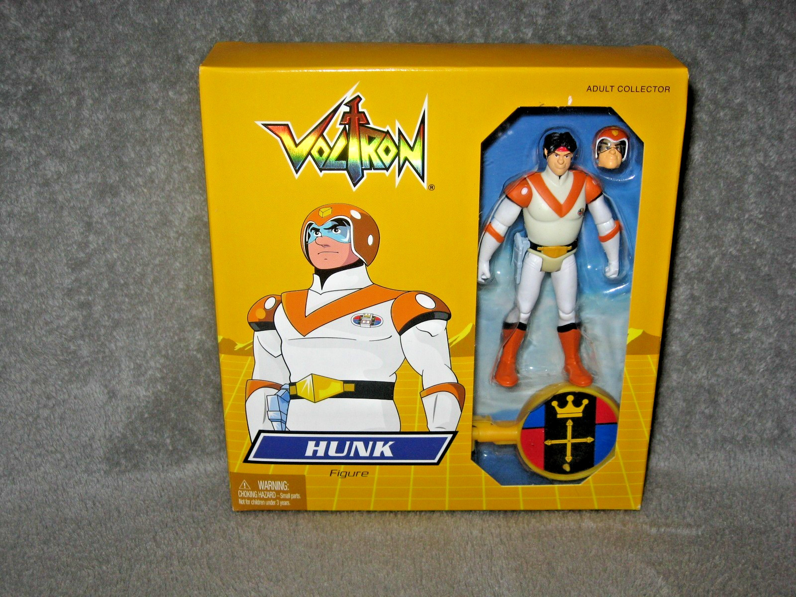 2011 Mattel Matty Collector Exclusive Voltron Yellow Lion Pilot HUNK NRFB MIB 10