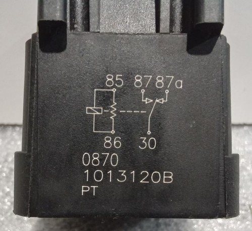 2010 Dodge Chrysler Jeep Radiator 5 Pin Black Relay 04692079AA 72472J - Picture 4 of 7