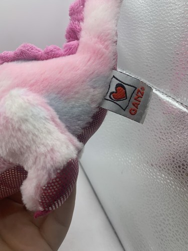 Ganz Webkinz Whimsy Dragon Pink Plush 7” Stuffed Animal *NO CODE* - Picture 5 of 6