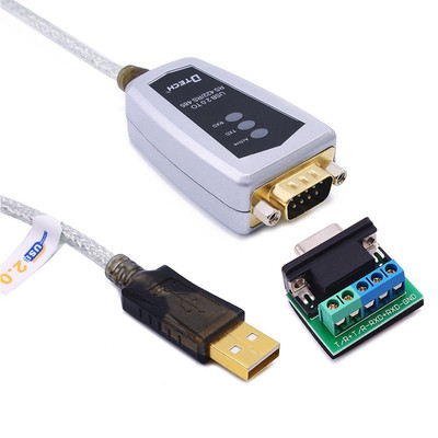 USB to RS422 RS485 Serial Port Converter Adapter Cable with FTDI Chip Support...