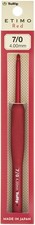 Etimo 4mm Red Crochet Hook Made in Japan Lightweight and Durable